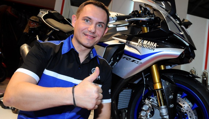 Pawe� Szkopek kierowc� wy�cigowym Yamahy Motor Polska 