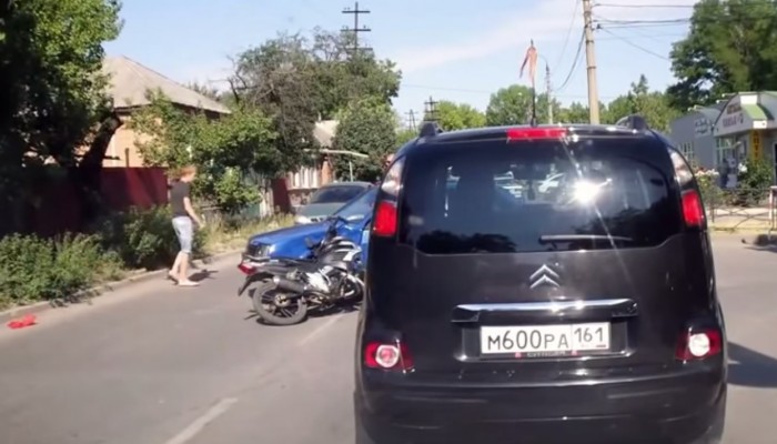 Kompilacja wypadkw motocyklowych w Rosji