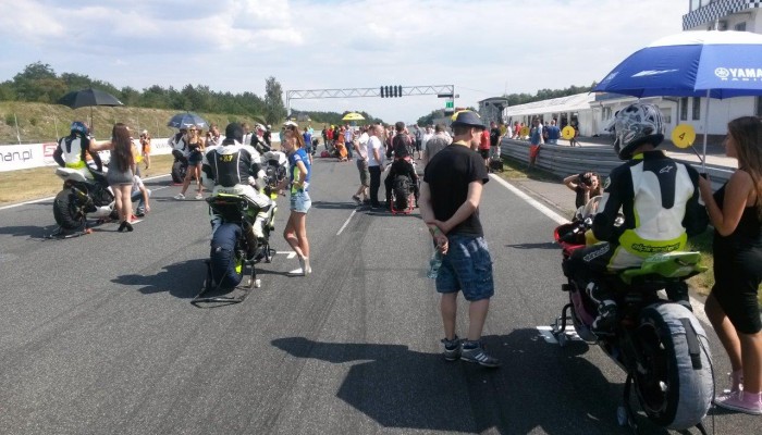 Wy�cigowe Motocyklowe Mistrzostwa Polski - wyniki soboty