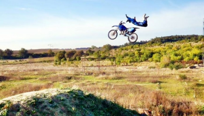 Damian Chy�a - nowa twarz w polskim Freestyle Motocrossie