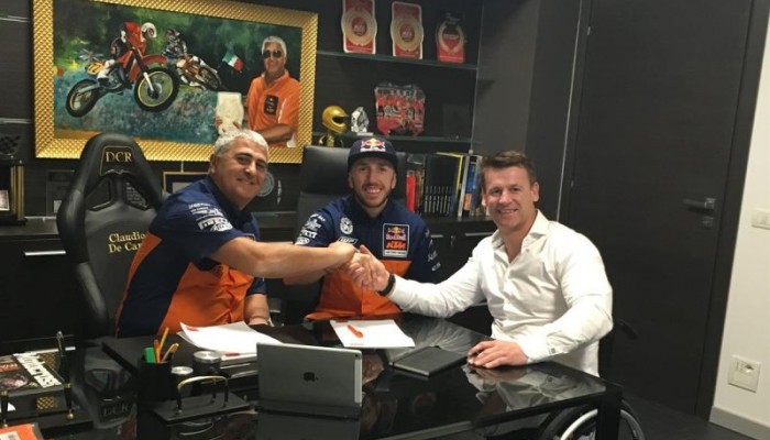 Tony Cairoli przed�u�a kontrakt z KTM-em na kolejne trzy lata