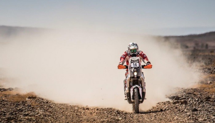 Polscy motocykli�ci w Rallye OiLibya Maroc - dzie� 2