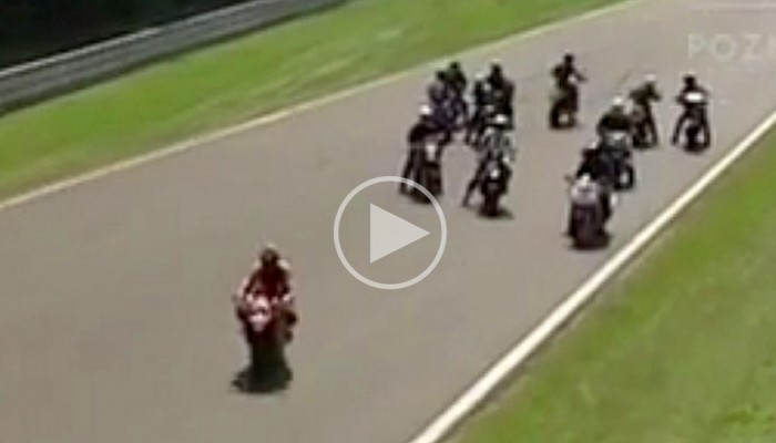 Urz�dnicy kontra Automobilklub Wielkopolski - TVP3 Pozna� o Torze Pozna�