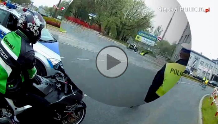 Potrcenie policjanta przez motocyklist? Policja poszukuje wiadkw