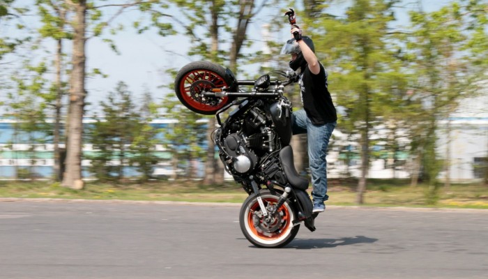 Harely-Davidsona i bicie stunt rekordu Guinnessa w Rzeszowie