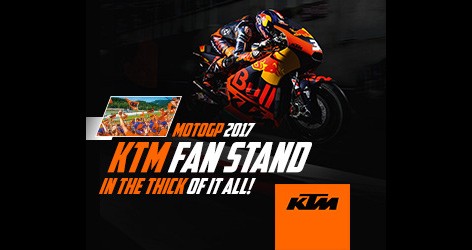 Wygraj konkurs KTMa i zobacz wycig MotoGP na wasne oczy!
