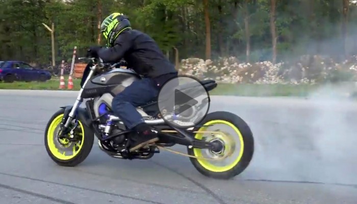 Yamaha MT-09 Turbo i Stunter13