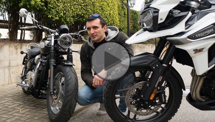 Testujemy nowo�ci Triumpha 2018 [video]