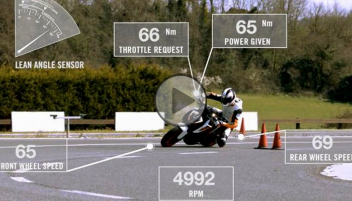 ABS dzia�aj�cy w zakr�tach - kr�tkie wyja�nienie od KTM