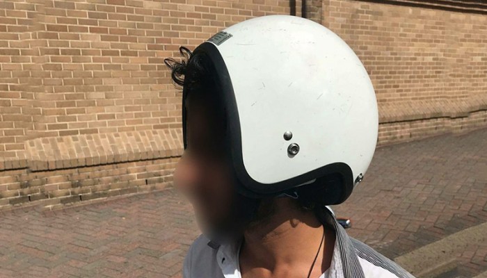 Kask do g�ry nogami, czyli alkoholowa przygoda mi�o�nika jedno�lad�w