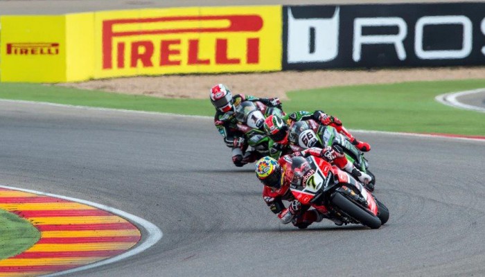 MotorLand Arag�n Pirelli Round - WorldSBK i Daniel Blin na linii startu