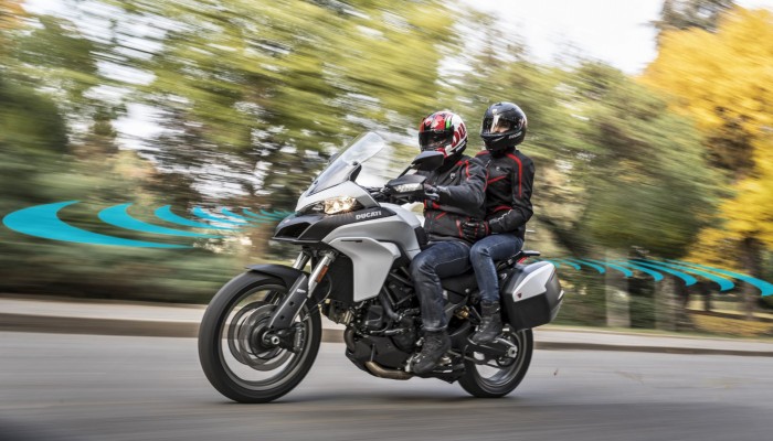 Nowe systemy bezpiecze�stwa Ducati - przedni i tylny radar