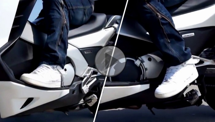 Sportowo po winklach. Customowe podn�ki dla Hondy Integra 750