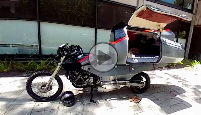 Motocyklowa kuszetka - szczyt niezale�no�ci