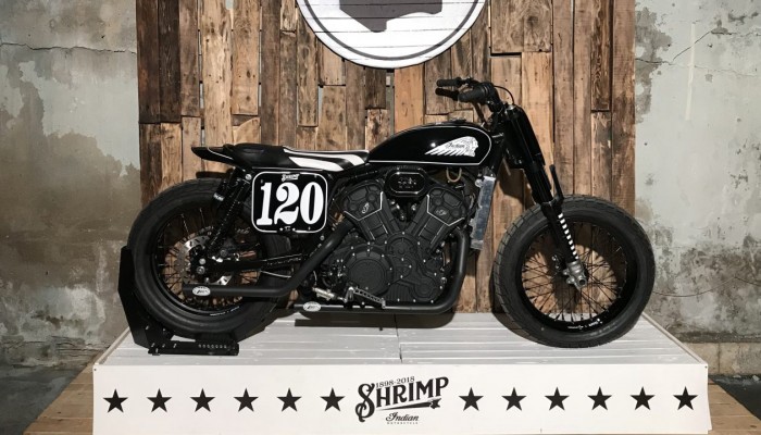 Krewetka po india�sku - Indian Scout Sixty od Anvil Motociclette