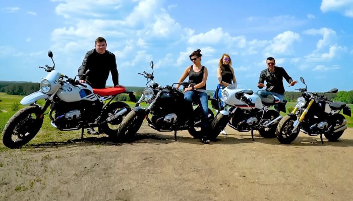 BMW R nineT - rodzina w komplecie [film]
