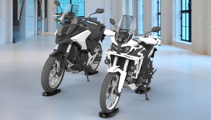 Podk�adki Winterpad. Ciekawy patent na d�ugie postoje motocykla