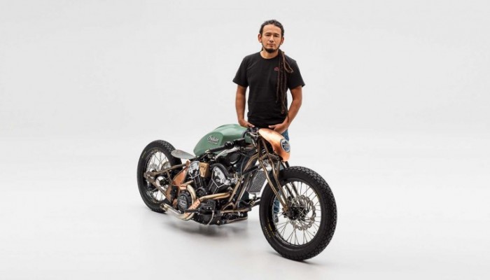 Indian og�osi� zwyci�zc� konkursu na najlepszego customa Scout Bobber