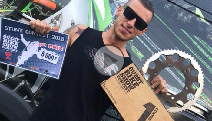 Marcin Gowacki zdobywa pierwsze miejsce na Ouest Bike Show Contest! [FILM]