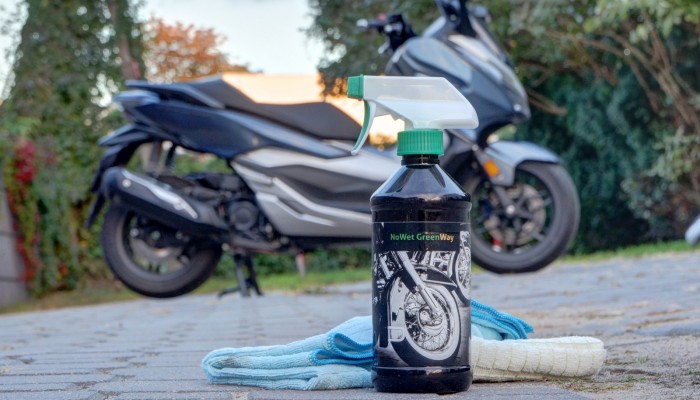 NoWet GreenWay - �rodek do czyszczenia motocykla bez u�ycia wody [opis, opinia, cena]