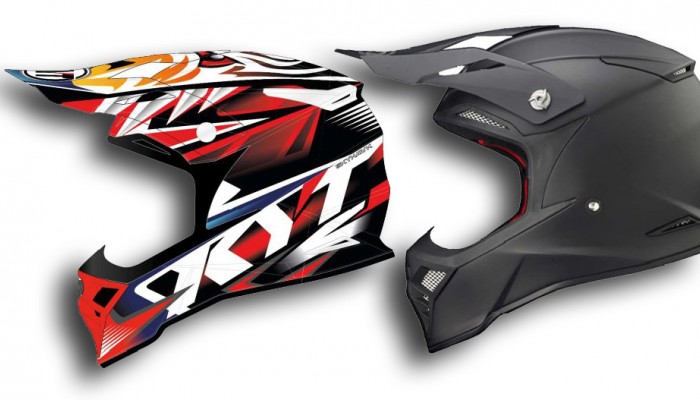 KYT Sky Hawk - lekki i wytrzyma�y kask enduro/cross