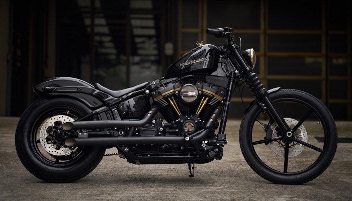 Salon Harley-Davidson z Bangkoku z modelem Street Bob 