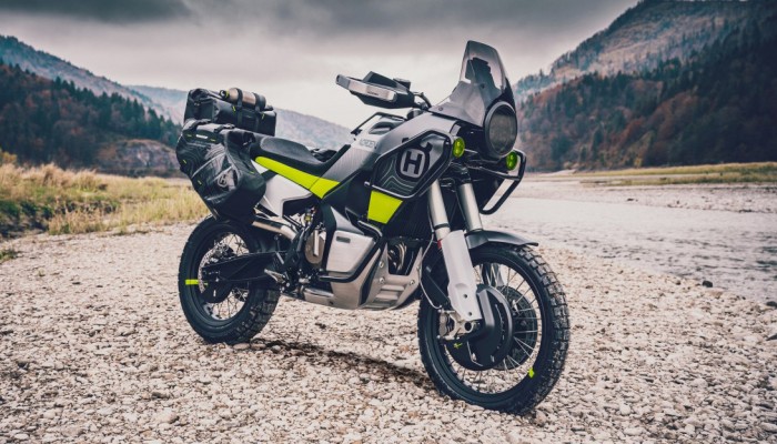 Husqvarna 901 Norden Concept - retrofuturystyczny turystyk