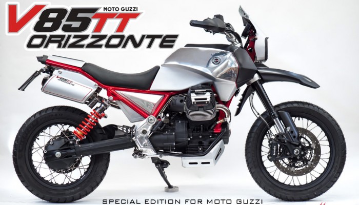 Moto Guzzi V85 Orizzonte. R�czna robota w�oskich mistrz�w [CUSTOM]