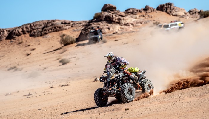 Arek Lindner w najszybszej dziesitce 4. etapu