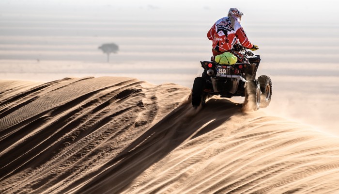 Dakar 2020: cig dalszy problemw z quadem Lindnera