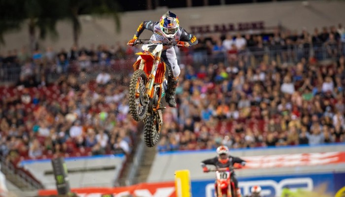 AMA Supercross: wyniki pierwszej rundy na wschodzie - Tampa [VIDEO] 