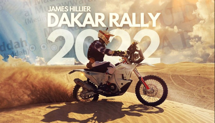 James Hillier, zwycizca Isle of Man TT, wystartuje w Rajdzie Dakar