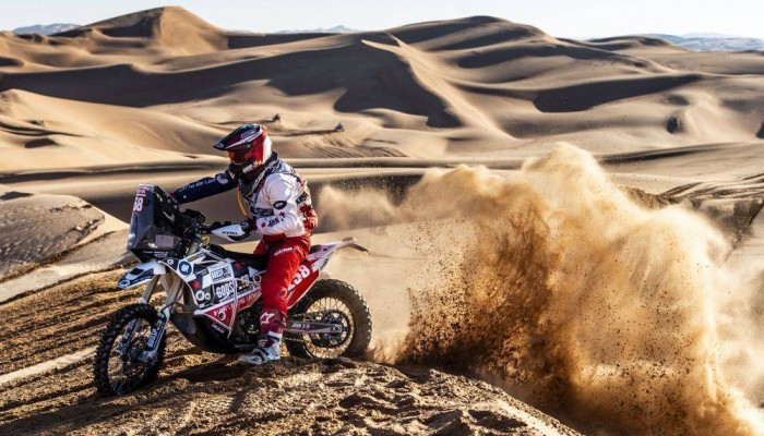 Rajd Dakar: skady zespow motocyklowych
