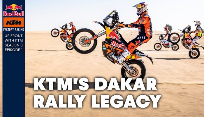 Up Front - przygotowania do Dakaru zawodnikw KTM [VIDEO]