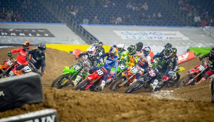 AMA Supercross: listy startowe i animacja toru na trzeci� rund� w Houston [VIDEO]