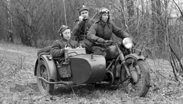 Motocykle radzieckie M-72 i K-750 w Ludowym Wojsku Polskim cz. 1