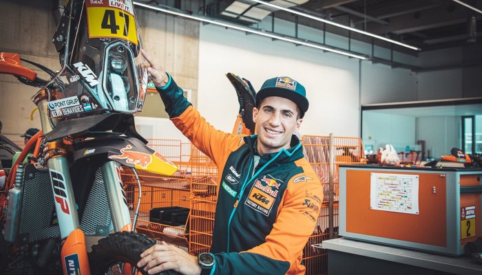 Zwycizca Rajdu Dakar, Kevin Benavides docza do zespou Red Bull KTM Factory Racing