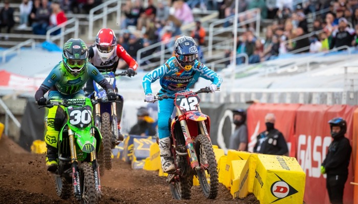 AMA Supercross: niespodziewane rozstrzygni�cia w Salt Lake City. Wyniki szesnastej rundy [VIDEO]