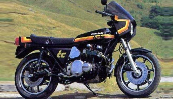 Kawasaki ZR1-TC Turbocharged - motocykl sprzedawany z ostrzeeniem