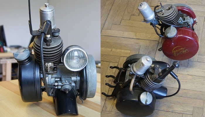 Silnik Gnom, doczepiany do roweru. Szalony projekt komunizmu