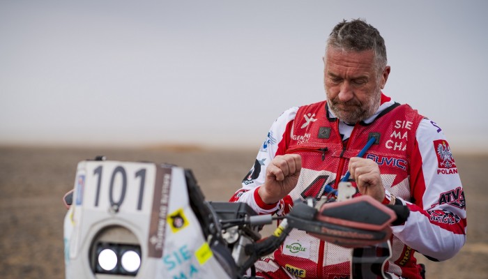 Rajd Maroka: pechowa awaria, Sonik straci pozycj