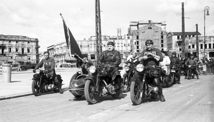 Motocykle w Polsce w pierwszych miesicach po zakoczeniu II wojny wiatowej
