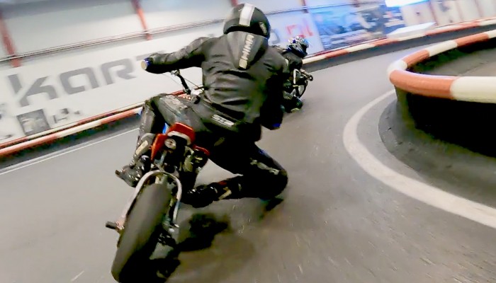 Pitbike na hali kartingowej. Sprawdzamy, jak to wygl�da w Krakowie