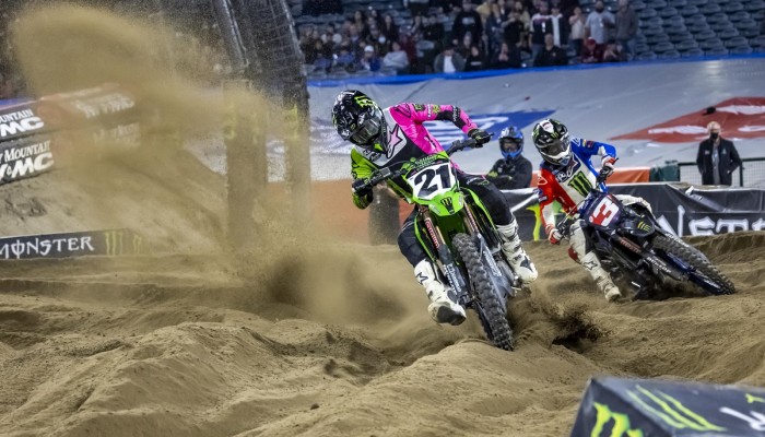 AMA Supercross: wyniki czwartej rundy. Gor�co podczas drugiego starcia w Anaheim [VIDEO]