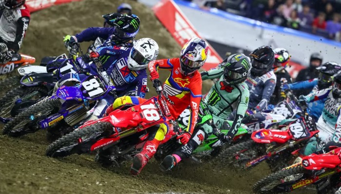 AMA Supercross: wyniki jedenastej rundy. Tomac i Lawrence ponownie najlepsi [VIDEO]