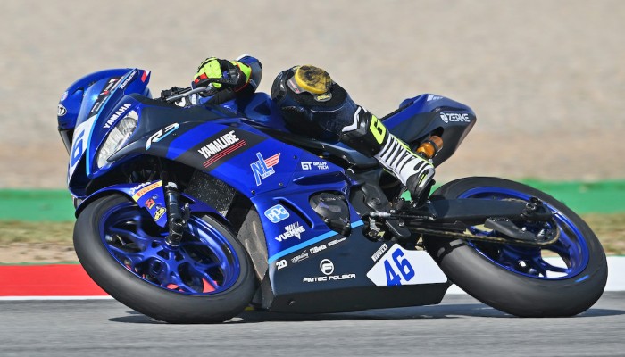 Kolejny dobry wyst�p Polak�w w Yamaha R3 bLU cRU European Championship