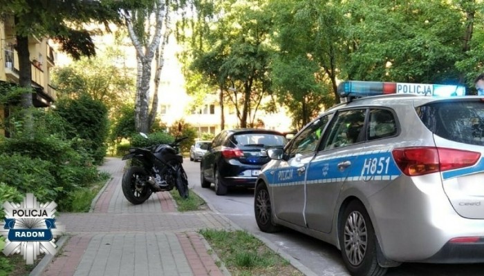 Policjant po subie odzyska skradziony kilka dni wczeniej motocykl. Zapamita maszyn z opisu na forach motocyklowych 