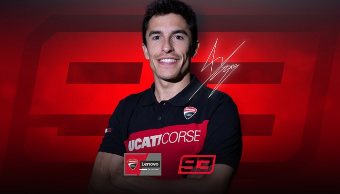 Marc Marquez w fabrycznym zespole Ducati MotoGP. Zawodnik podpisa kontrakt na dwa sezony