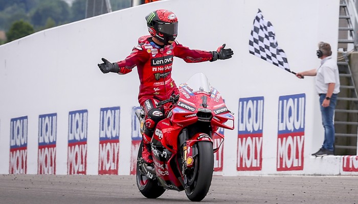 Grand Prix Niemiec przes�dzi�o o losach tytu�u MotoGP w sezonie 2024