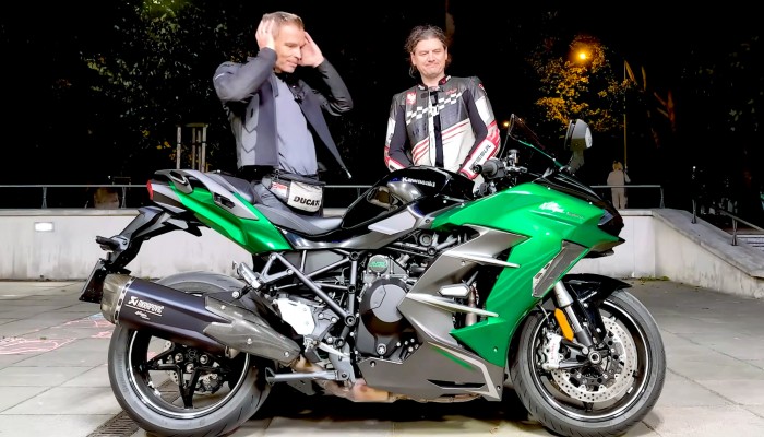 Kawasaki H2SX SE. Syszc t nazw przechodz Ci ciary. A jak jedzi?